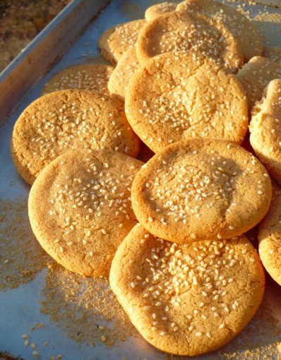 Tahini Cookies at FreshBitesDaily.com