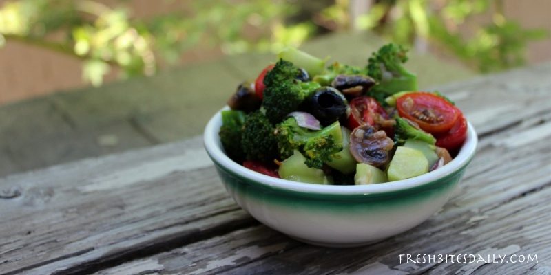Not your everyday broccoli deli salad