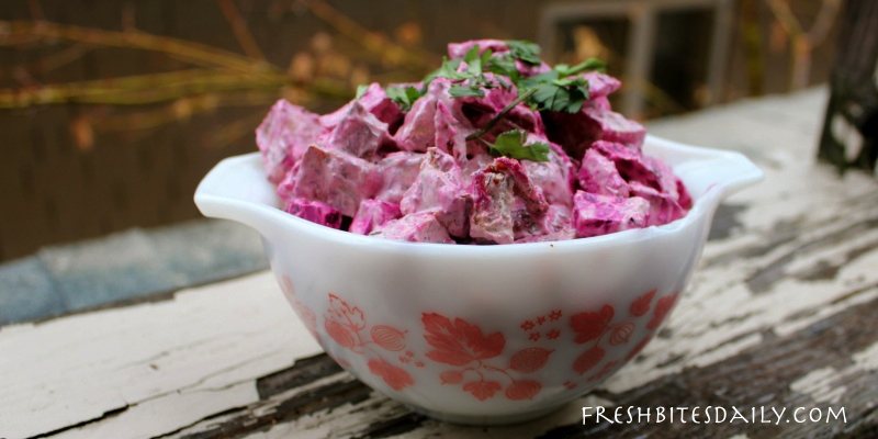 The perfect combination of classic flavors in this beet salad