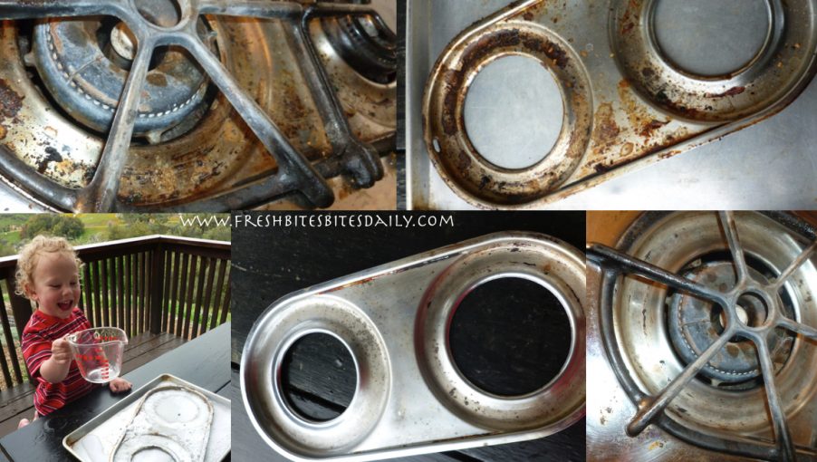 A non-toxic (and fun) way to clean your stove top