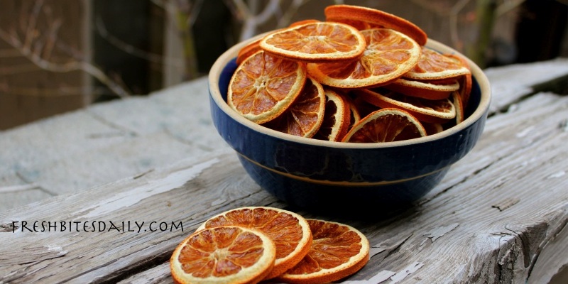 Dried orange slices -- More than just decorations or additions to your potpourri