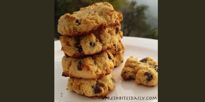 A lower-carb chocolate chip cookie (gluten-free to boot)