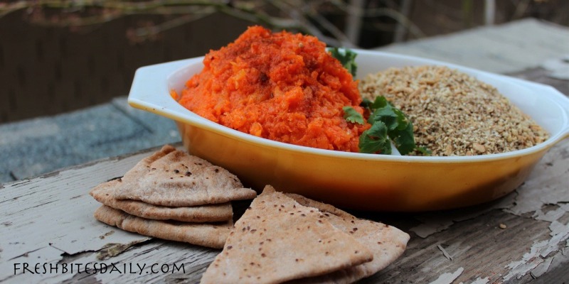 Enjoy carrots in a new way in this carrot puree appetizer