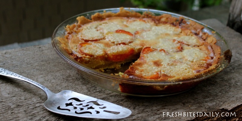 Apricot almond tart: Distinctive richness without the work