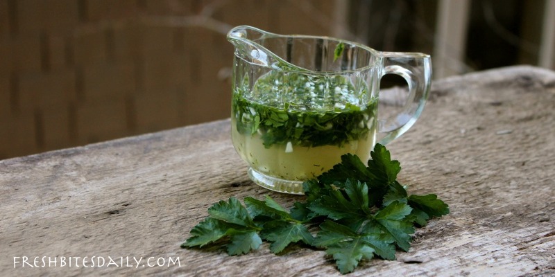 Parsley dressing: Add brightness to your meal, even on a dreary winter day