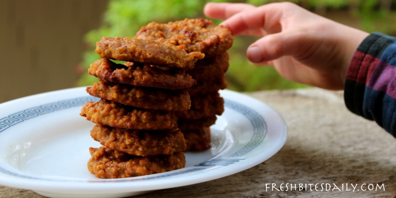 A gluten-free quinoa pumpkin breakfast cookie